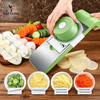 5-in-1 Manual Vegetable Slicer & Chopper for Kitchen